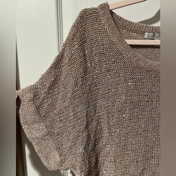 WD NY sweater top with sequins sz 1X. - Picture 2 of 6